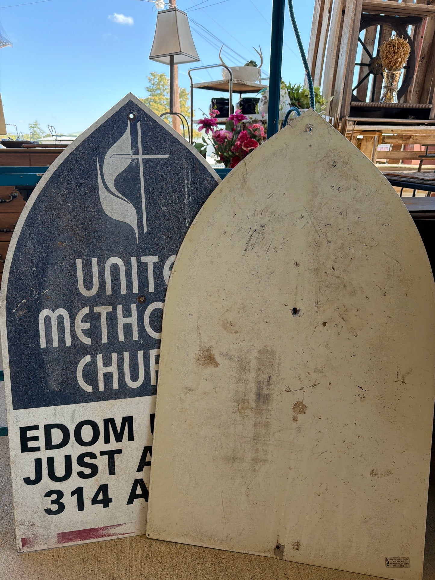 Mtl Methodist Church Sign