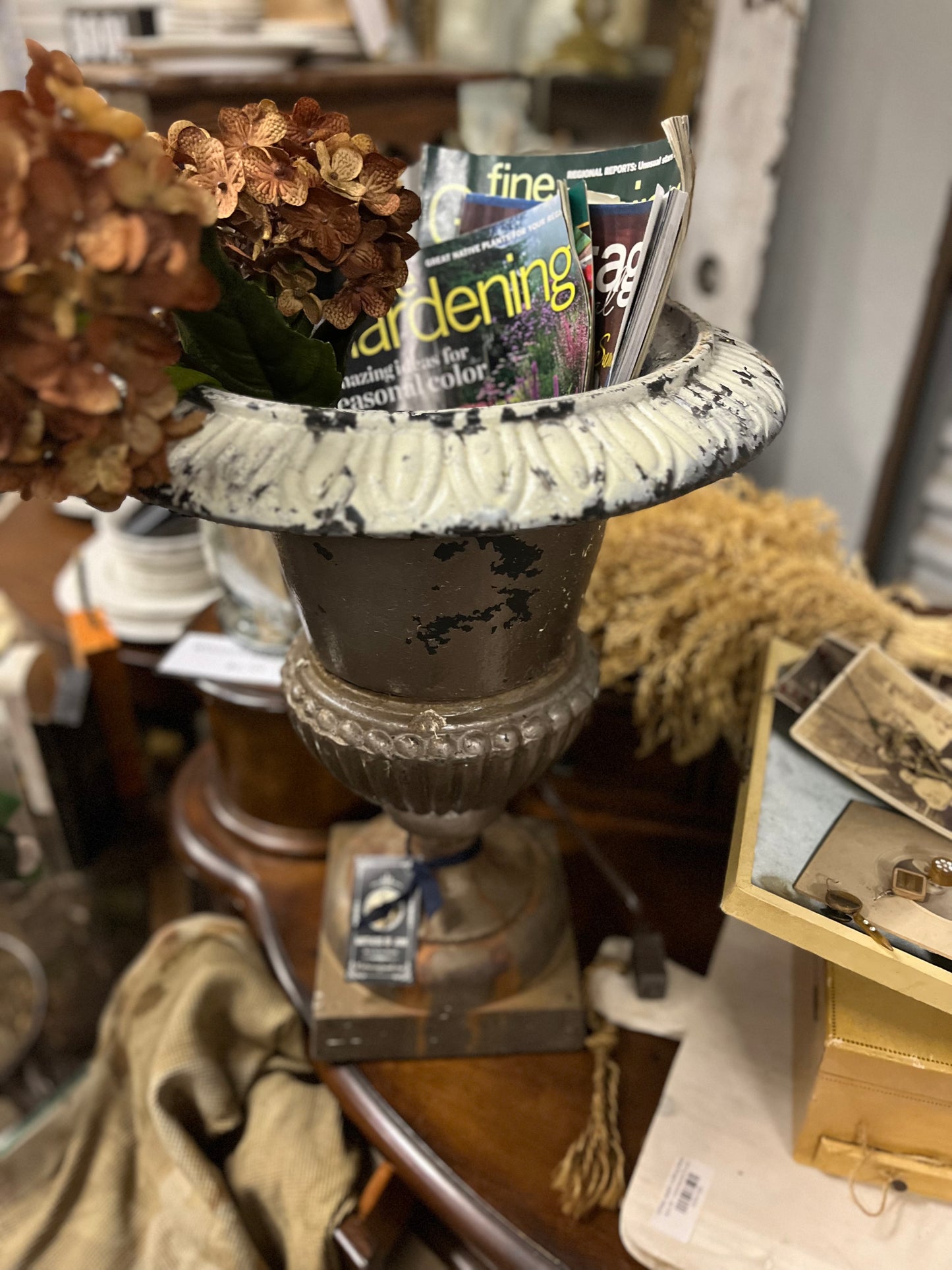 Cast Iron Urn