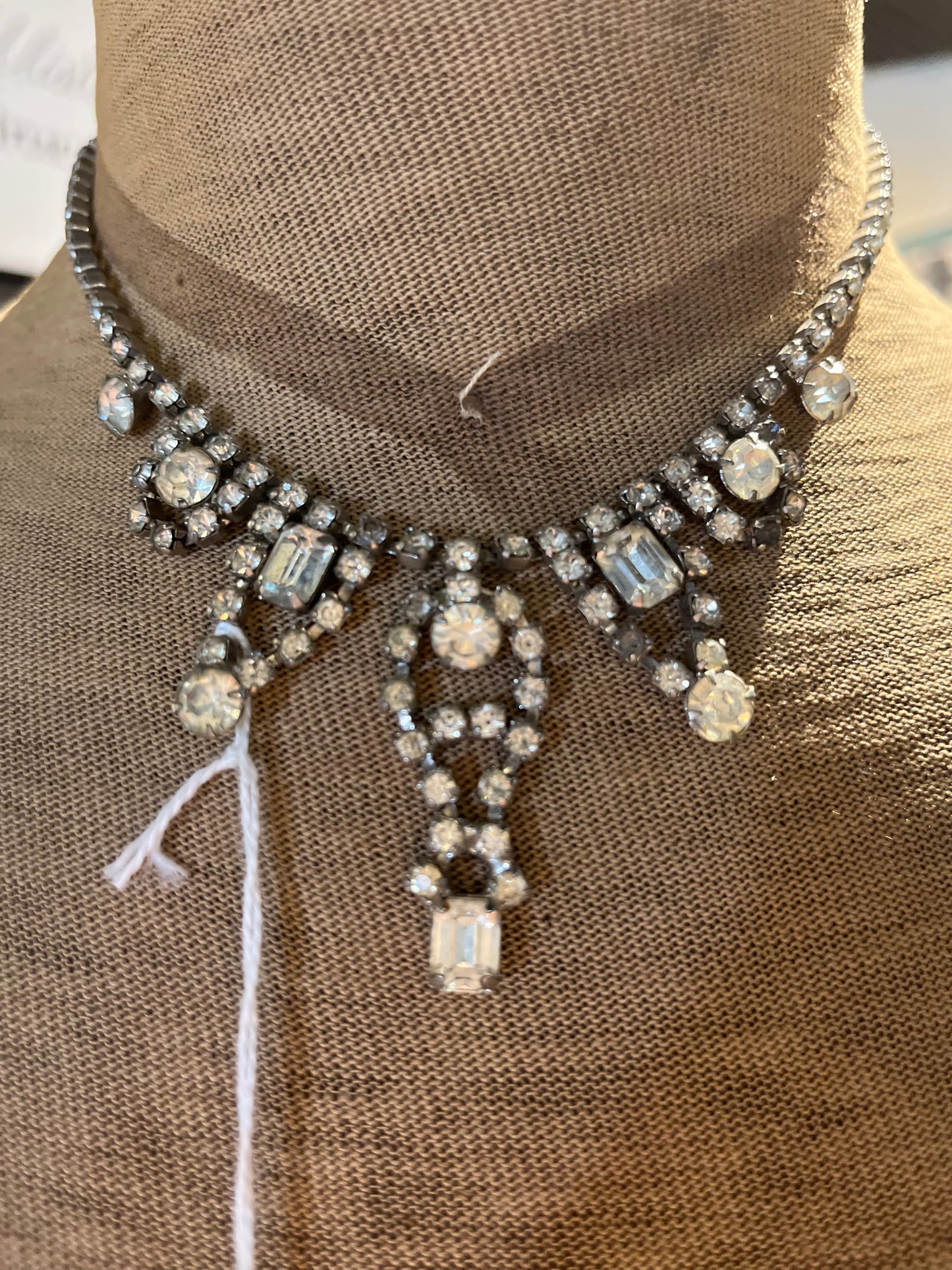 Vintage Rhinestone Necklace