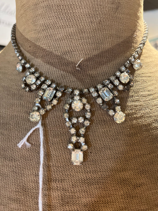 Vintage Rhinestone Necklace