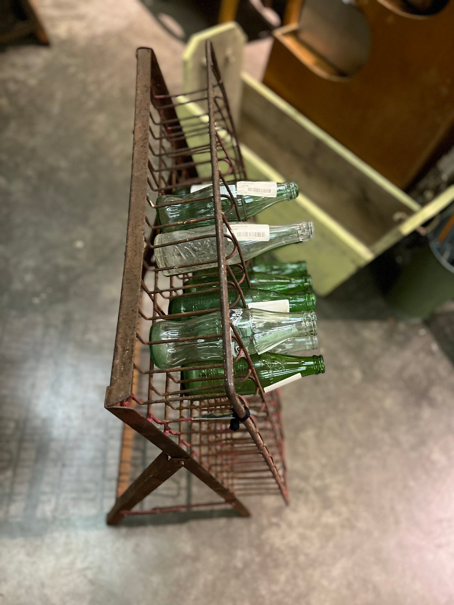 Coke Bottle Rack