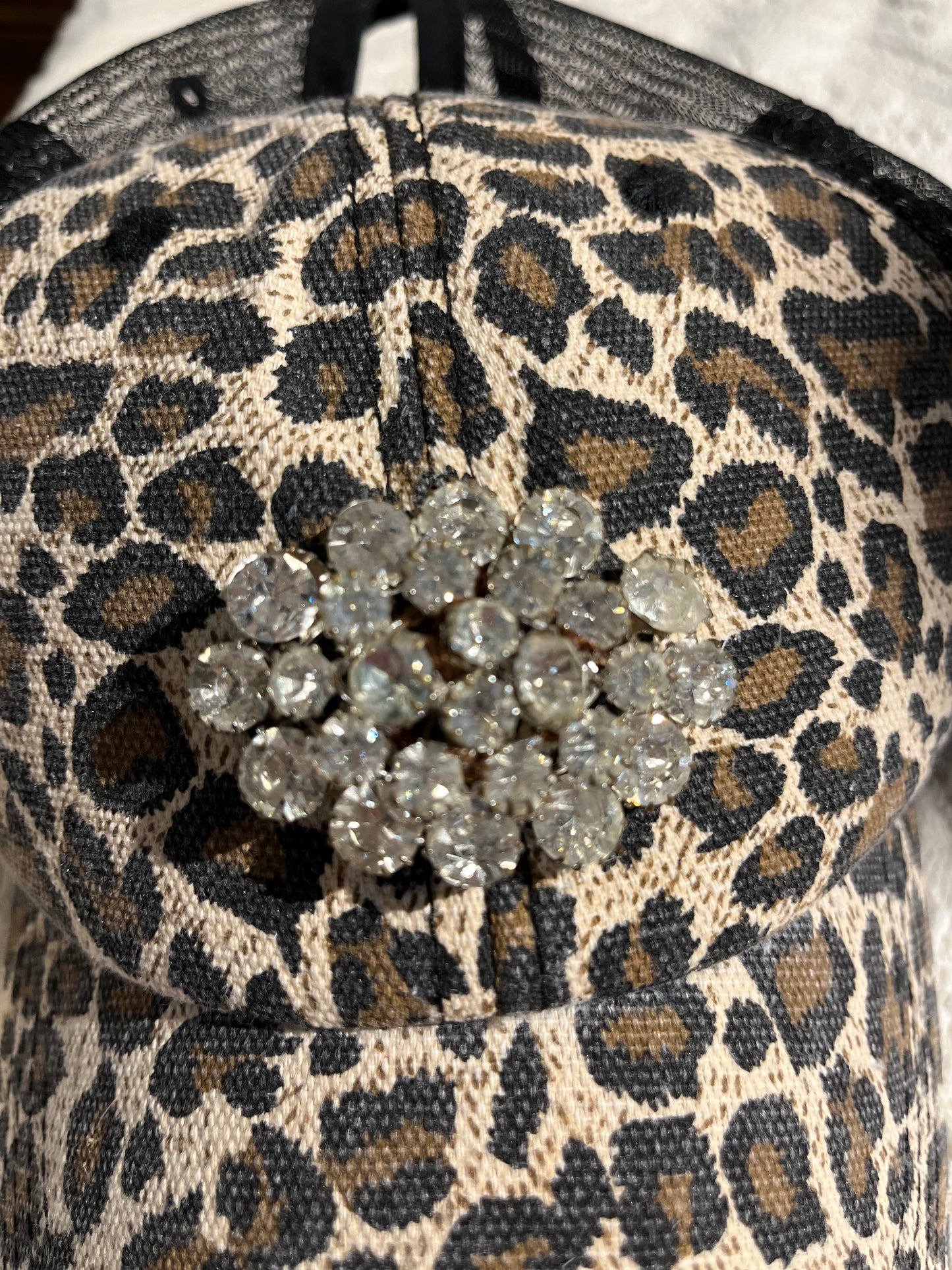 Blinged Ponytail Ball Cap