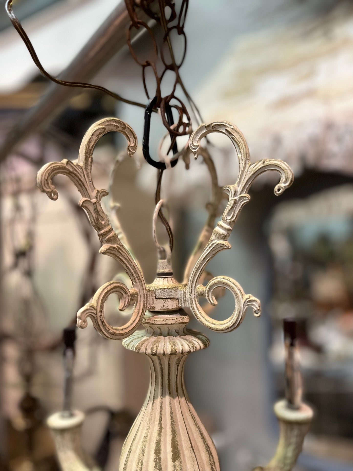 Naked Cream Chandelier