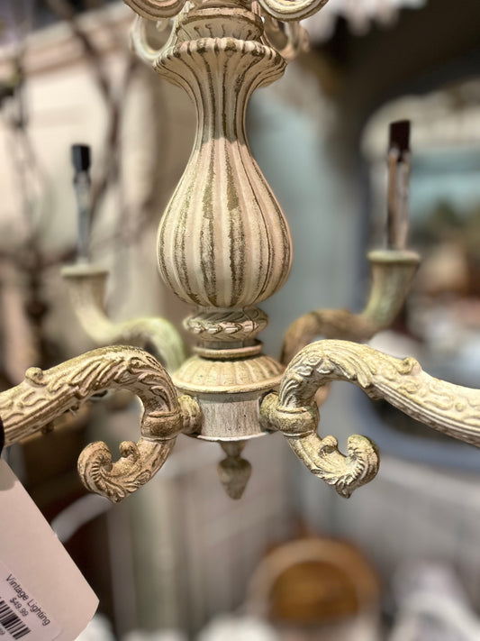 Naked Cream Chandelier