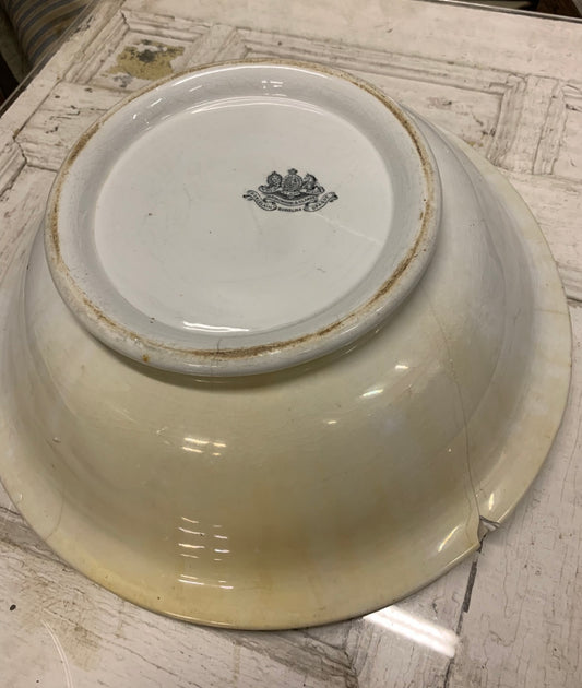 White Pitcher & Bowl Set