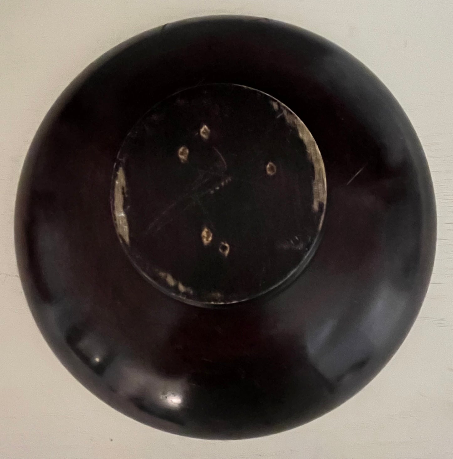 Dark Wood Bowl