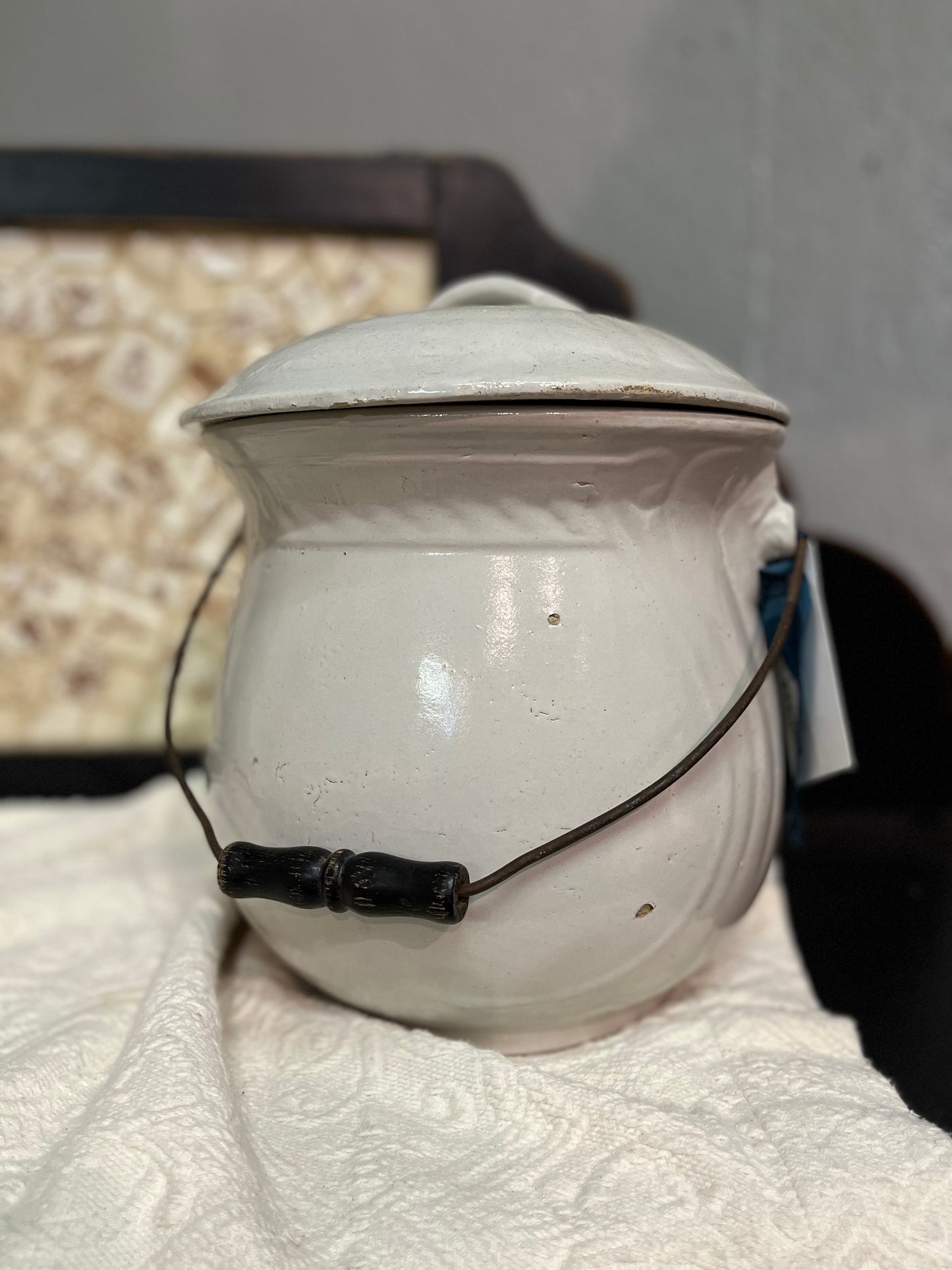 Ironstone Chamber Pot