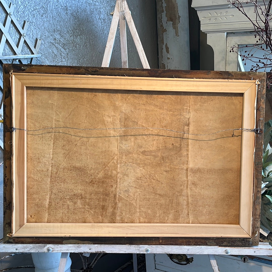 Italian Madonna Framed Canvas