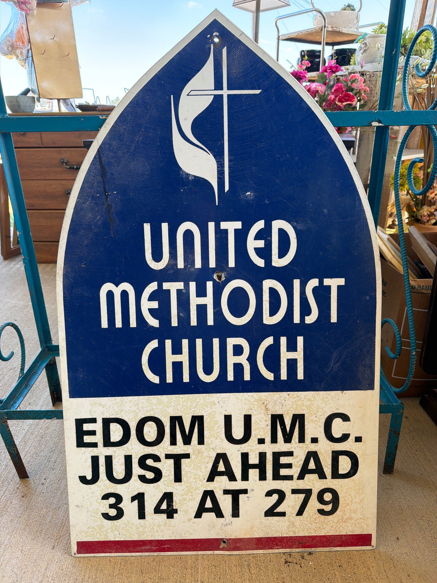 Mtl Methodist Church Sign