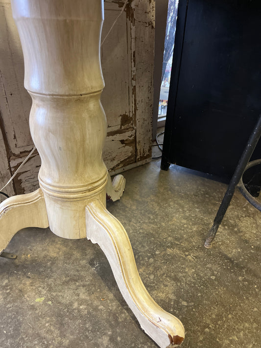 1/2 Round Pedestal Table