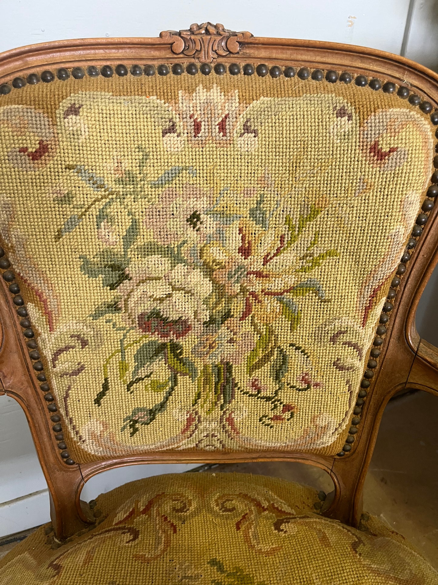 Needlepoint Arm Chair