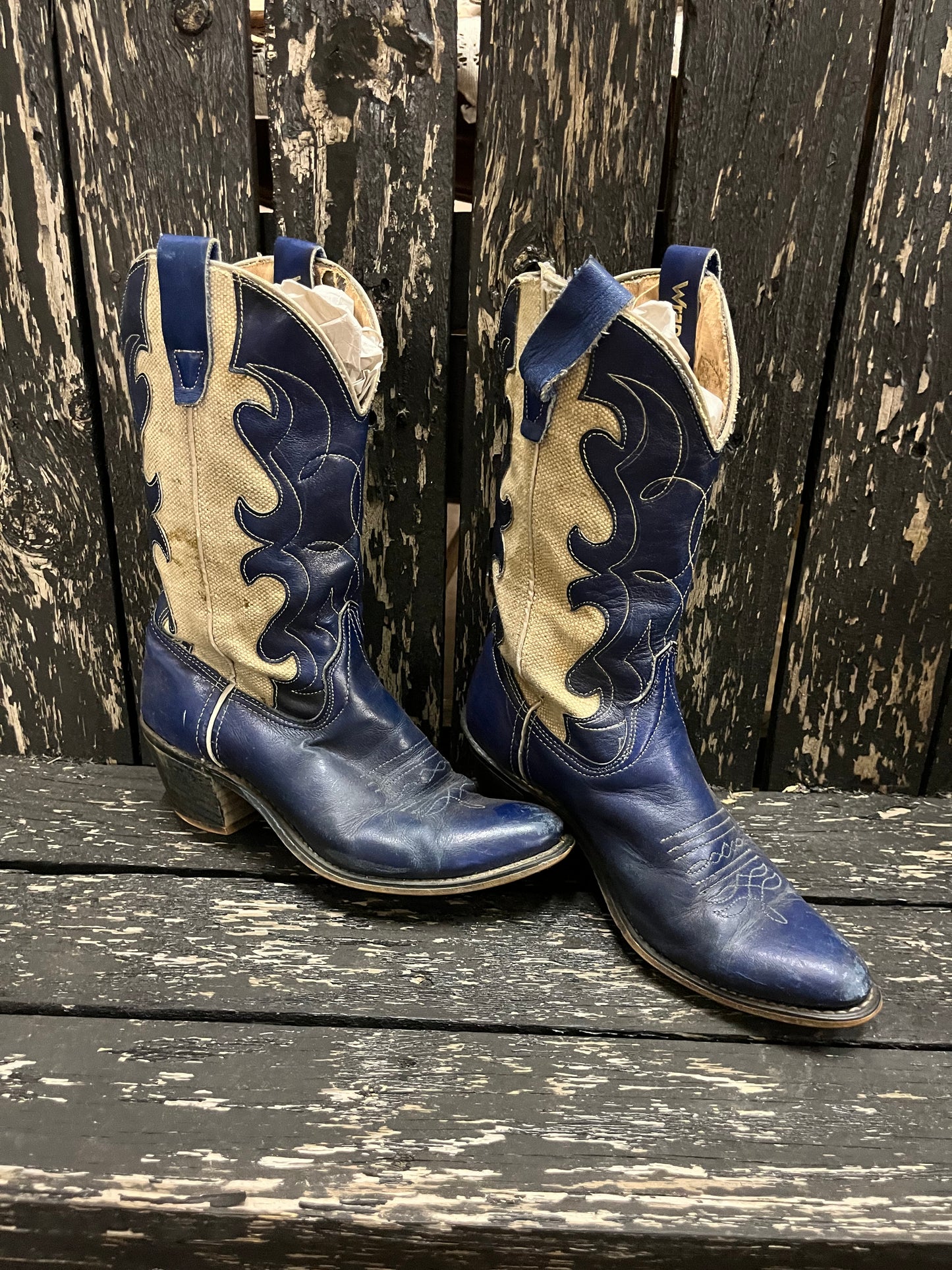 Vintage Girls Cowboy Boots