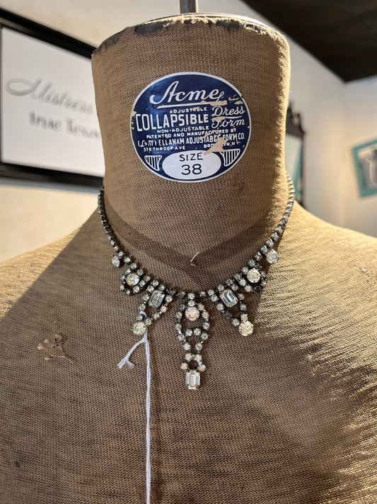 Vintage Rhinestone Necklace