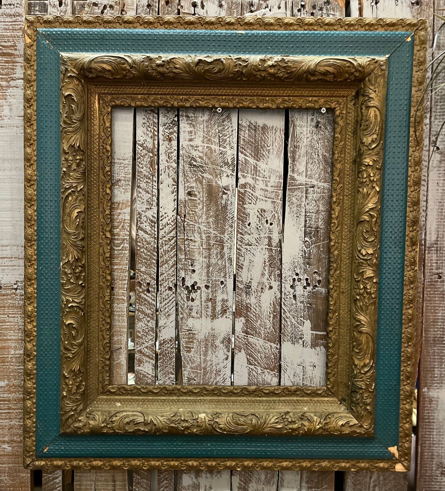 Gold & Turquoise Frame