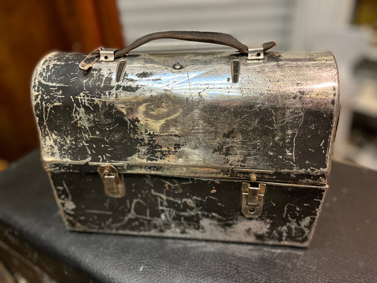 Black Vintage Lunch Box