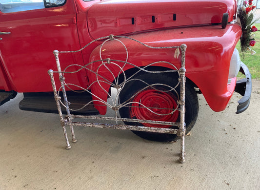 Prpl/Pnk Iron Full Bed #132